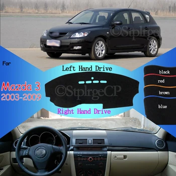 

Protective Pad Carpet Dashboard Cover Pad Sun Shade Dash Board Cover Dashmat for Mazda 3 2003 2004 2005 2006 2007 2008 2009 MK1