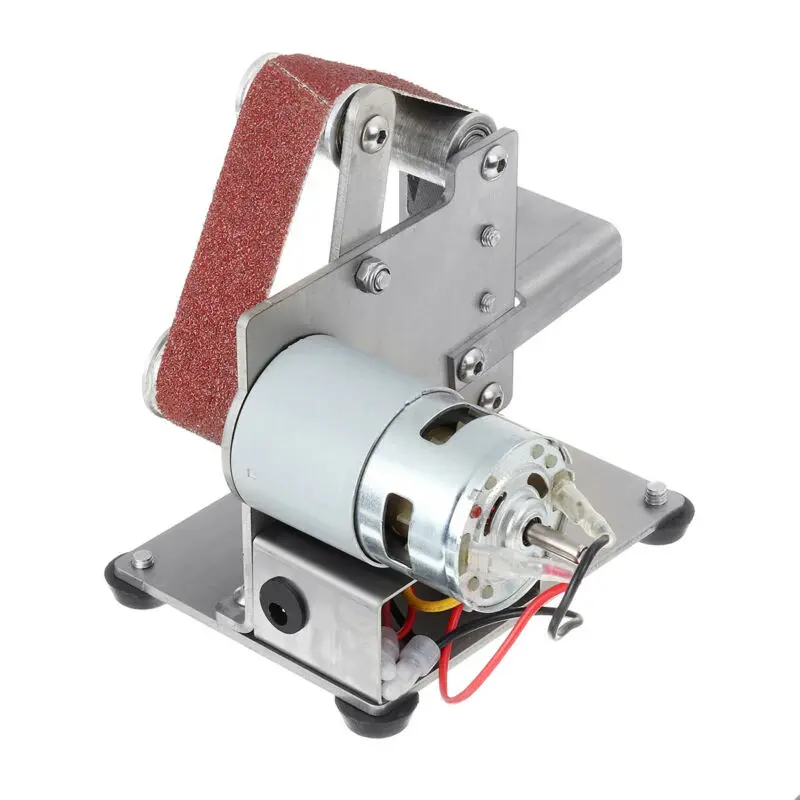 

1set 4000-9000RPM Belt Sander Bench Polishing Grinding Machine Buffer Belts 60/80/120/180/240/320/400/600/800/1000 Mesh