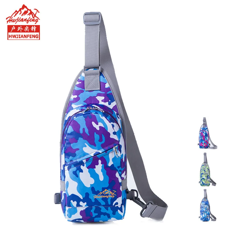 

2018 New Style Chest Pack Single-shoulder Crossbody Bag Korean-style Men And Women Bag Trend Cool Fashion & Sports Casual Bag