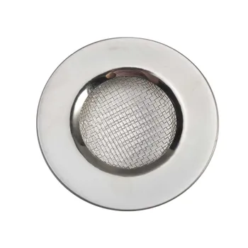 

NEW HOT SALES 7.5cm Useful Kitchen Stainless Steel Sewer Sink Strainer Filter Drain Waste Clean