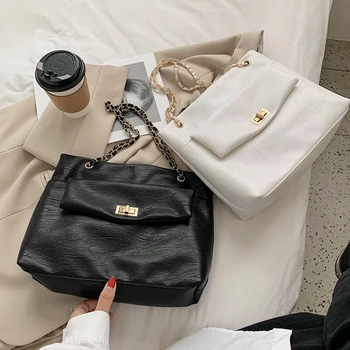 

Youth Ladies Simple Versatile Bag Fashion Female Solid Crossbody Bag PU Leather Lady Shoulder Handbags Daily Totes