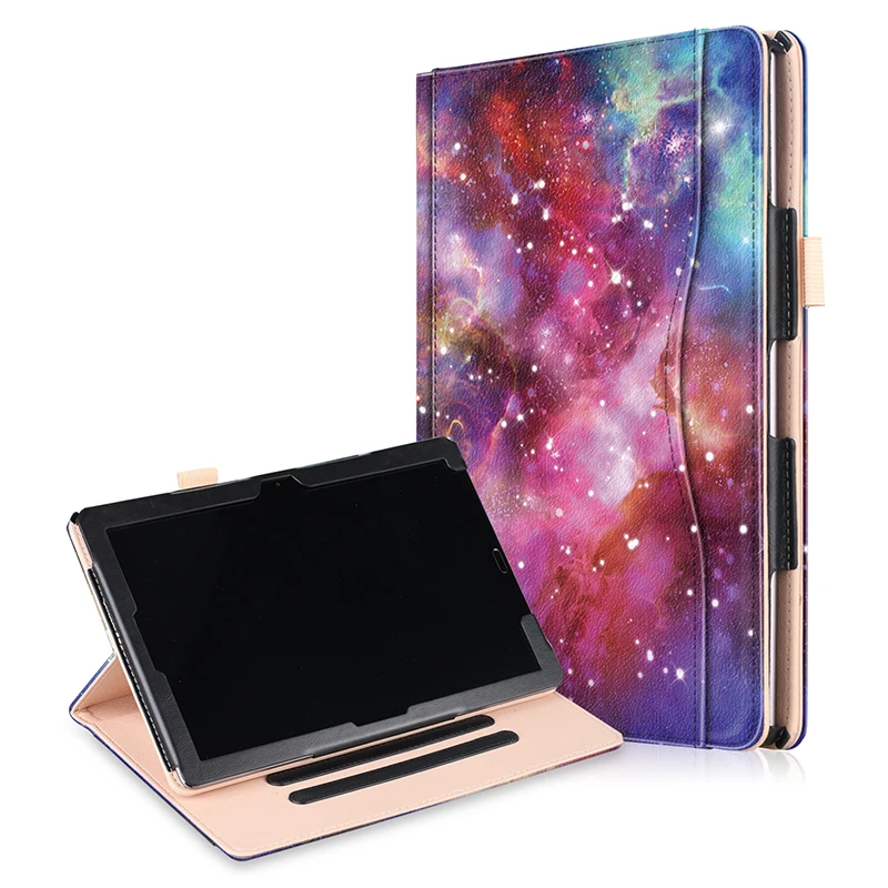 Модный флип-чехол из искусственной кожи с подставкой для 10," HUAWEI M5 PRO CMR-W19 W09 CMR-AL19 AL09 Tablet - Цвет: 1