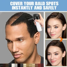 Продукты против выпадения волос волосы волокна Спрей волосы Строительство линия волос порошок волокна кератин волос Восстановление порошки волос дополнительные волокна