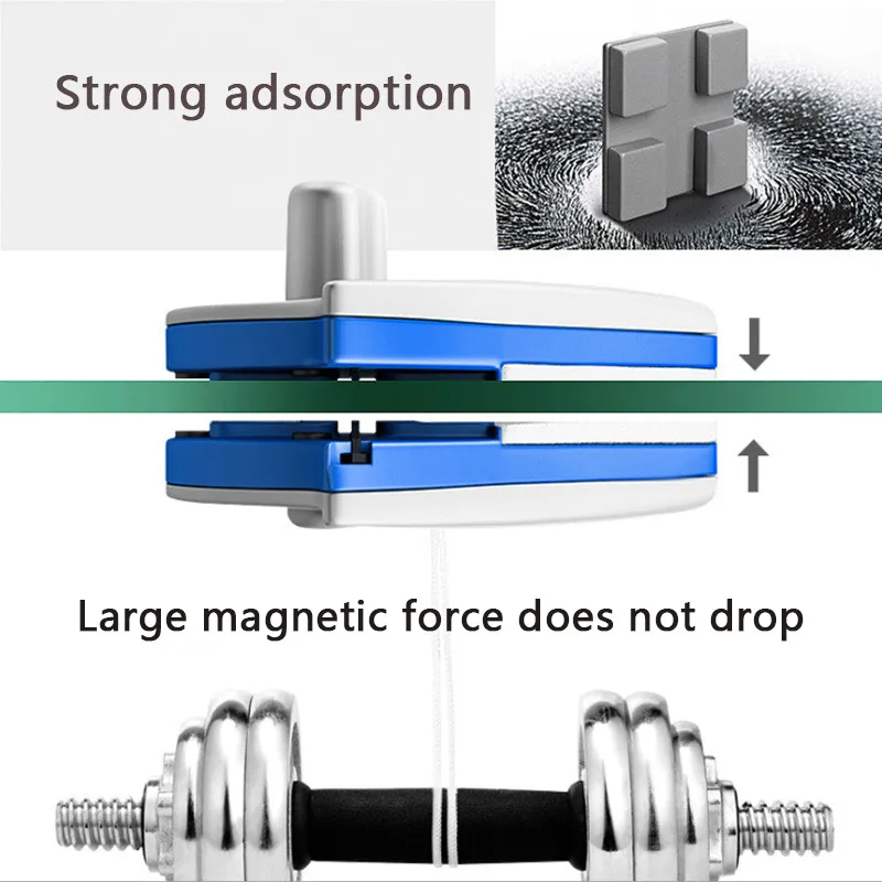 Магнитный стеклоочиститель для стекол щетка инструмент двухсторонняя Магнитная оконная щетка для мытья стекол для мытья бытовой чистящий инструмент