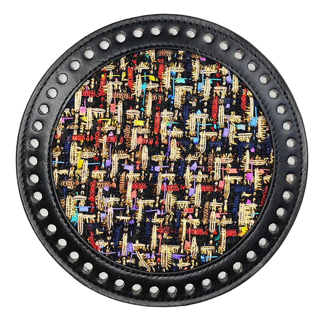 Round Design Crochet Bag Bottom Shaper Cushion Pad Insert Base for Purse Making Round Design Crochet Bag Bottom Shaper Cushion Pad Insert Base for Purse Making