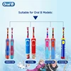 Original Oral B Replacement Brush Heads Cartoon for Oral B Kids Electric Toothbrush Children Soft Bristles Replaceable Nozzles 2