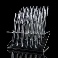 32 conseils Pop bâtons acrylique Nail Art conseils clairs présentoir vernis à ongles pratique outil de formation échantillons de couleur 1