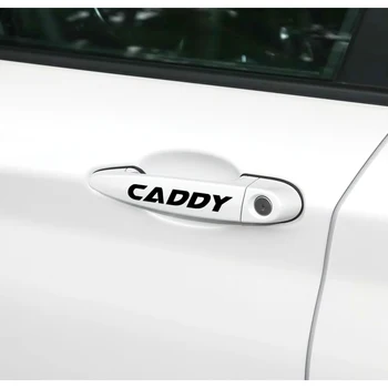 

SPORT Rearview Mirror Car Stickers Decal Car-Styling For Volkswagen VW CADDY Scirocco Touran Auto Door Handle Stickers