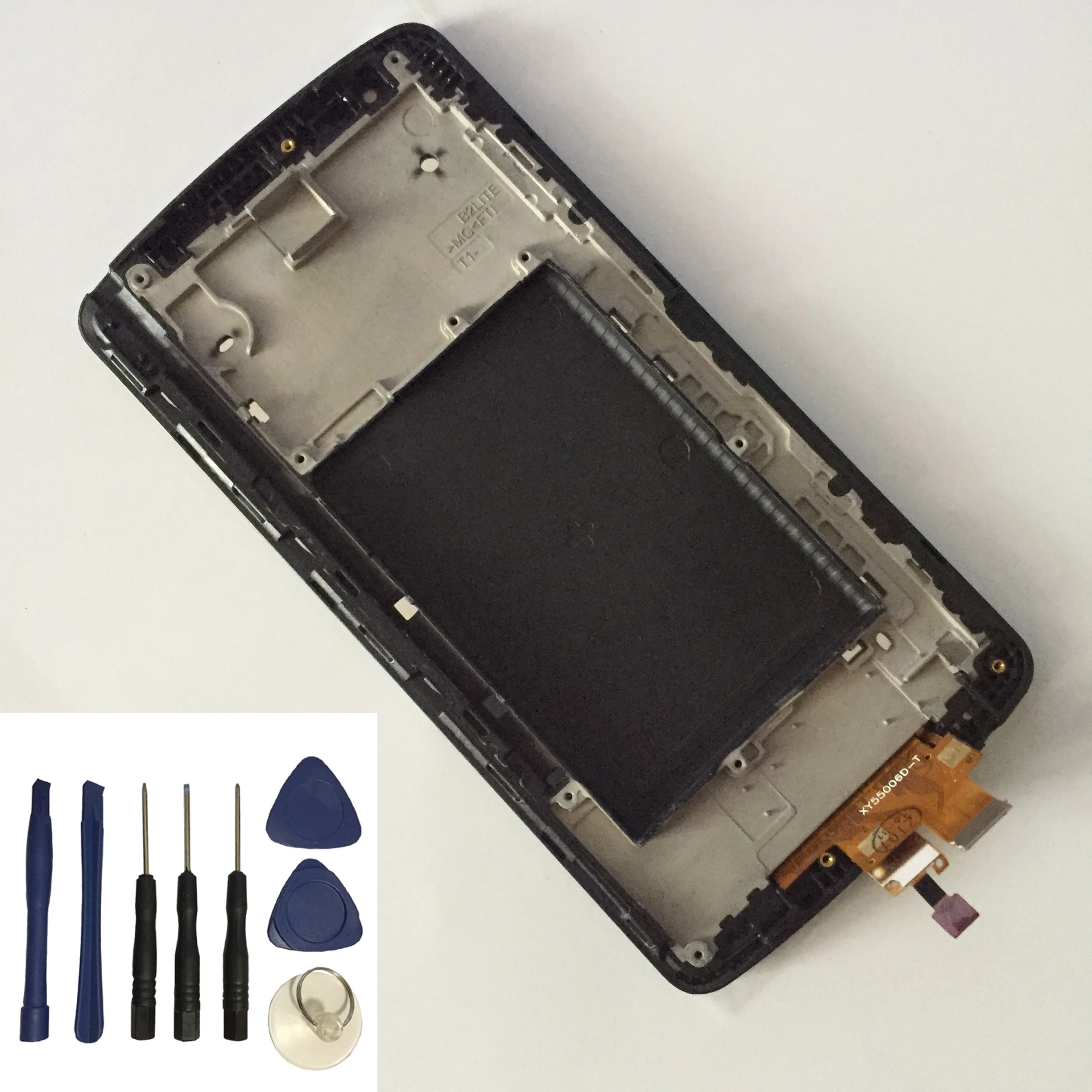 Для LG G3 Stylus D690 черная/белая/Золотая Сенсорная панель экрана + ЖК-дисплей модуль