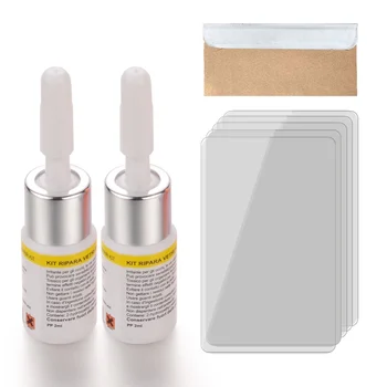 

1 Set Repair Resin Automotive Glass Nano Repair Fluid Car Window Glass Crack Chip Repair Tool Kit Durable And Practical