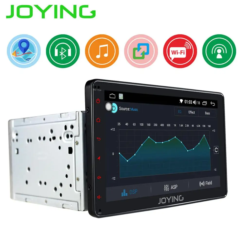 Flash Deal JOYING Android 8.1 2 din car radio 8 inch HD touch screen GPS navigation wifi BT 1GB fast boot SWC For Toyota camry/RAV4/Corolla 3