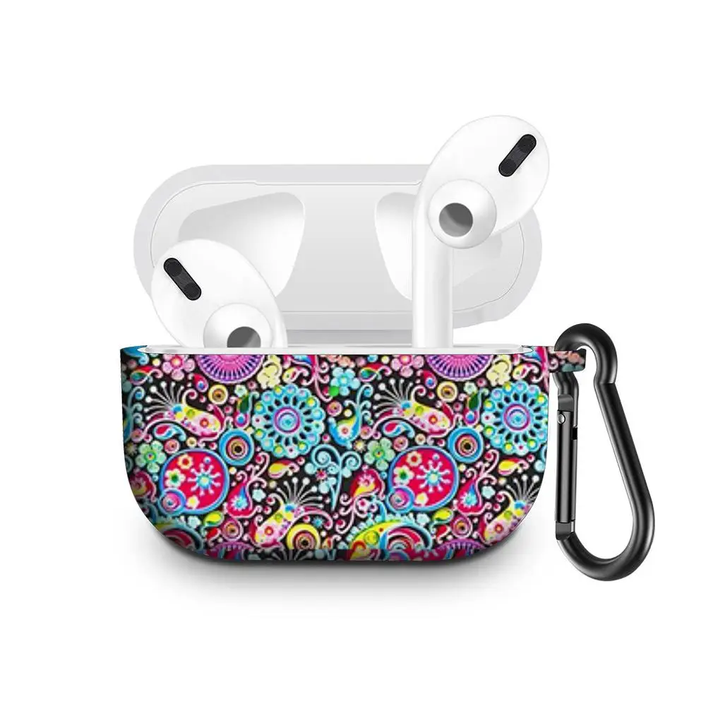 Для Apple AirPods Pro цветная Беспроводная зарядная коробка Силиконовая Защита от царапин bluetooth гарнитура защитный чехол для AirPods 3