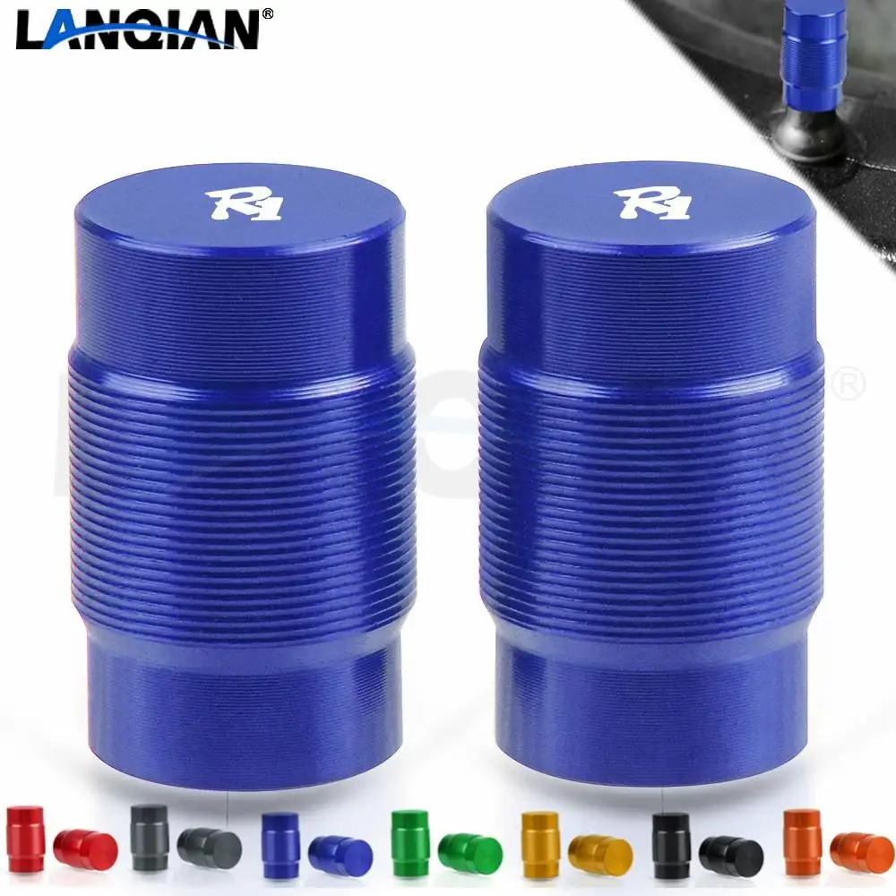 For Yamaha YZF R1 R1M Motorcycle Wheel Tire Valve Stem Caps Airtight Covers 1999-2016 2012 2013 2014 2015 Parts | Автомобили и