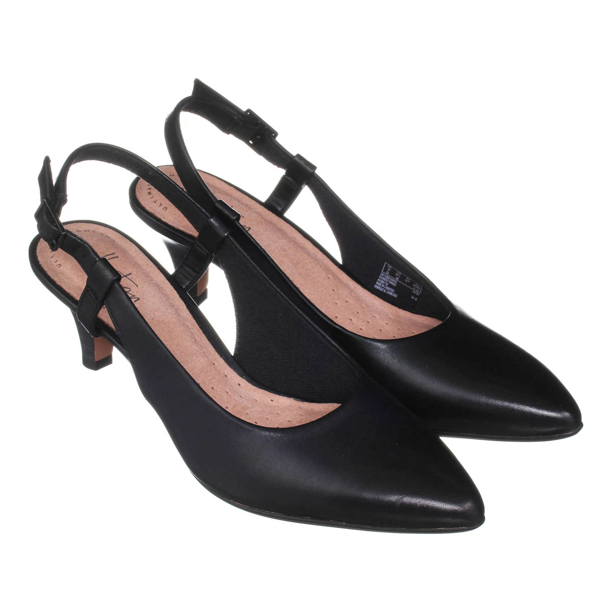 No complicado por favor confirmar medio litro Zapatos de mujer con punta cerrada/talón abierto Clarks (linvale loop  26140023), color negro| | - AliExpress