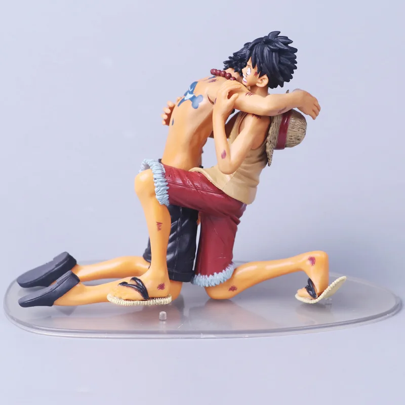 Попробуйте Fun one piece Garage Kit битва над куполом Ace Death Luffy War Scene версия Garage Kit