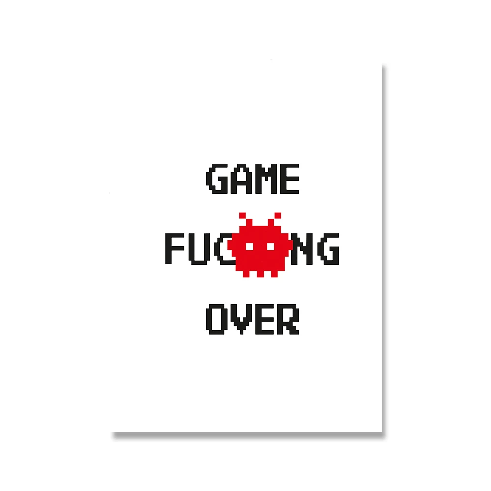 Video-Game-Wall-Art-Canvas-Painting-Gaming-Room-Decor-Posters-and-Prints-Abstract-Party-Artwork-Picture (4)