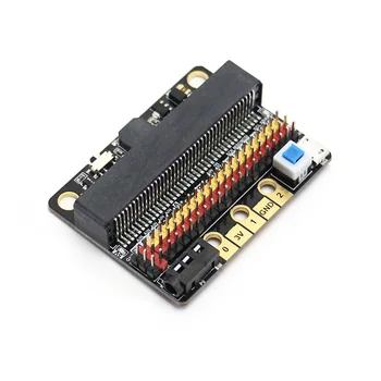

IOBIT V2.0 for Micro:bit All IO Ports are Extracted with Lego-Compatible Pin Holes On-Board Buzzer to Play Music via MakeCode 3V