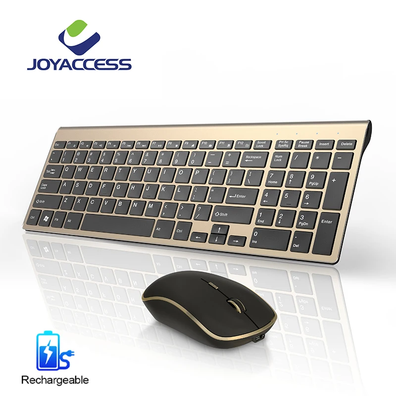 

Rechargeable Keyboard Mouse Combo Wireless Keyboard Wireless Mouse Silent Button Computer Mouse Ergonomic Keyboard and Mouse Set