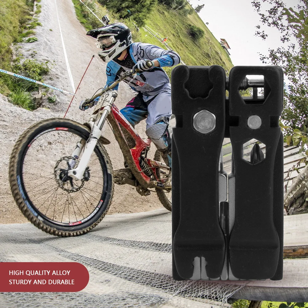 10 in 1 Multifunctional Bike Repair Tools Folding Safety Knife Military Knife Bike Chain Cutter+Wrench Bicycle Accessories