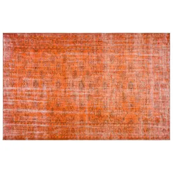

Handmade Orange Vintage Overdyed Turkish Area Rug 175x275 Cm-5'9''X9'0''