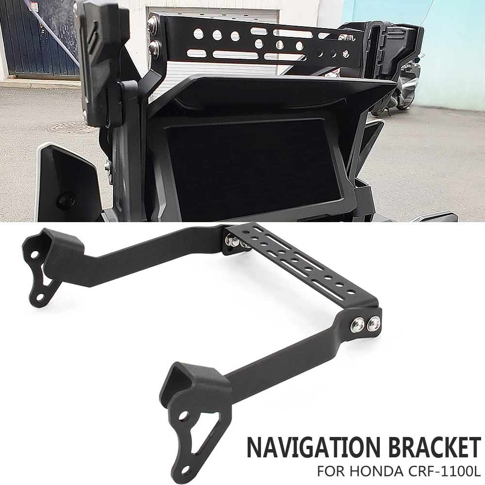 Motorcycle Accessories For HONDA CRF 1100L Africa Twin Adventure Sports CRF1100L Stand Holder Phone GPS Navigaton Plate Bracket