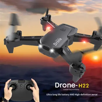 

H22 Wifi Real-time Aerial Drone RC FPV WiFi Drone White RC Foldable Drone Helicopter without Camera Headless Mode Drone