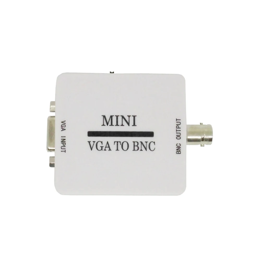 Мини HD VGA к BNC видео конвертер Конвертор коробка композитный VGA к адаптер BNC Конвертор цифровой коммутатор коробка для HDTV монитора