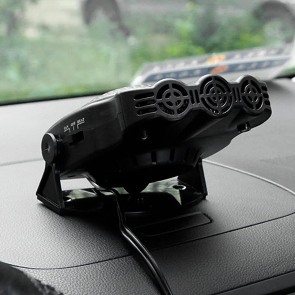 12V 150W автомобиль обогревателем вентилятор с 3 воздуховыпускных отверстий ветрового окна влагоуловитель стекол переносной Авто Ван нагреватель