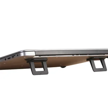 

Leehur Universal Laptop Stand for MacBook Pro Desktop Laptop Holder ABS Portable Cooler Cooling Pad Notebook Stand for Macbook