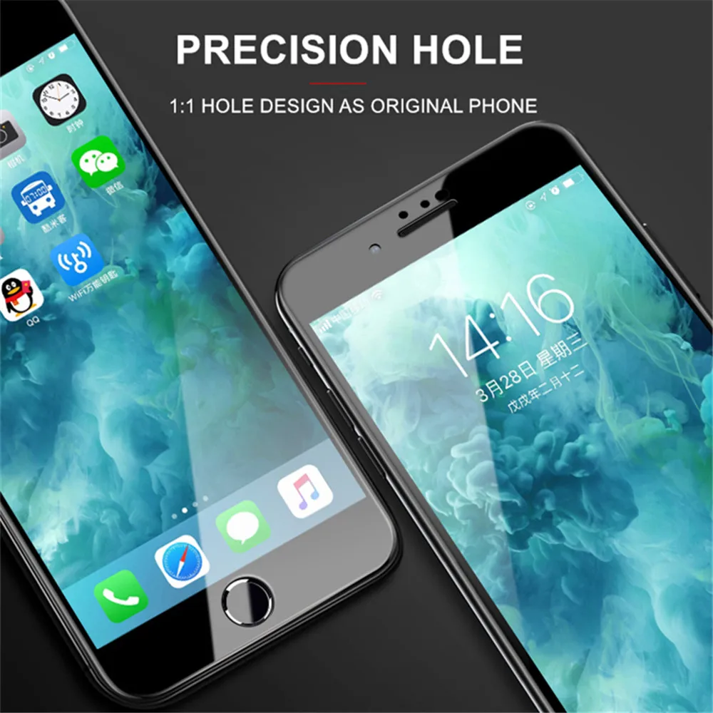 10D Защитное стекло для iPhone X XS 6 6S 7 8 plus, Защитное стекло для экрана iPhone X XS 11 Pro MAX XR