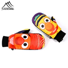 SAENSHING, Зимние перчатки для катания на лыжах, пара стильных, уличные теплые перчатки для сноуборда, снегохода, мотоцикла, езды, унисекс, зимние перчатки