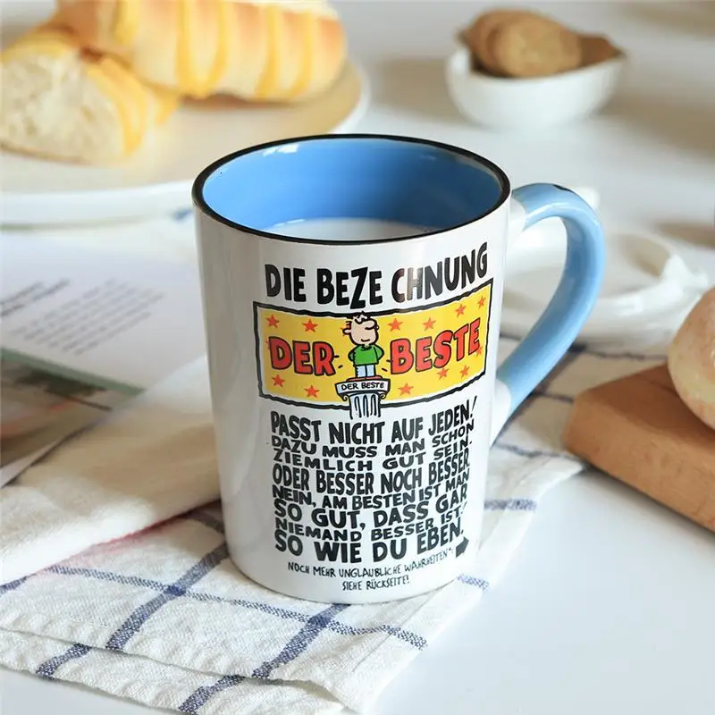 Tazzine Caffe Coffe дорожный Забавный Mok Copo E Xicara Taza керамическая посуда для напитков Экологичная Caneca Новинка кофейная чашка керамическая кружка - Цвет: MODEL I