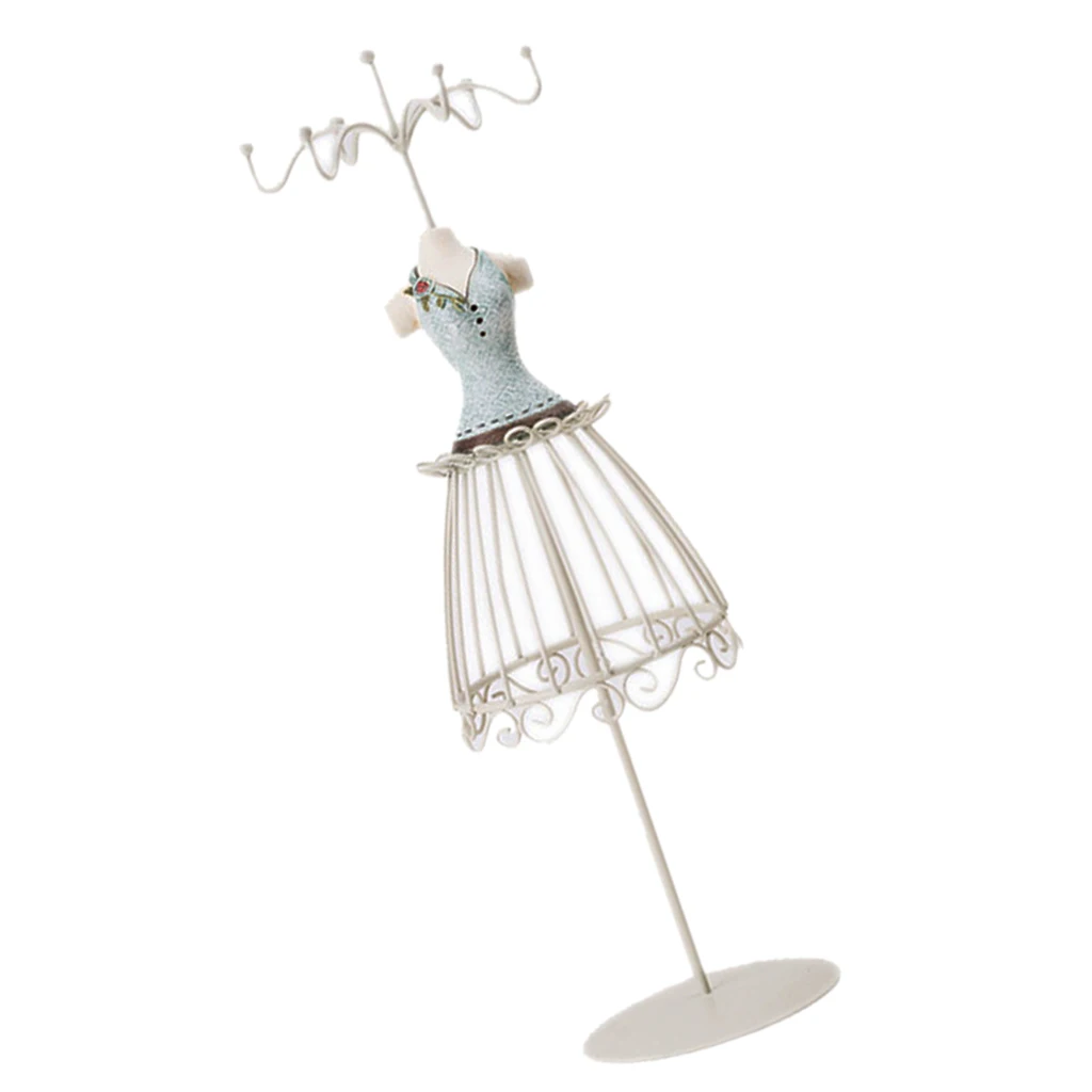 32 cm Mannequin Dress Necklace Earrings Bracelet Organizer Jewelry Display
