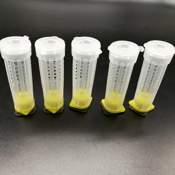 

100Set/lot Beekeping Tool Rearing Cup Kit Queen Bee Hair Roller Cages W/ Cell Cup Holder and Cell Fixtures Beekeepers Equipment