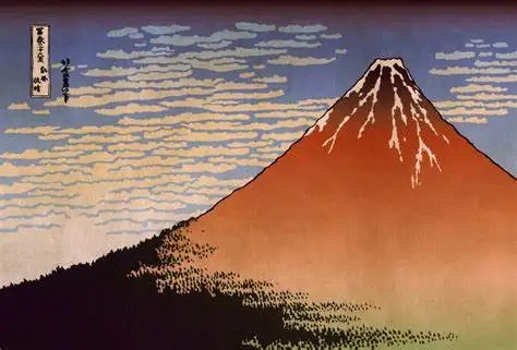 Лот стиль на выбор Hokusai великая волна канагава Художественная печать Шелковый