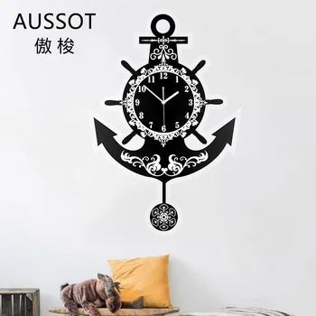 

Nordic Acrylic Quartz Silent Wall Clock Digital Large Lliving Room Creative Wall Clocks Reloj De Pared Home Decoration BZ50WC