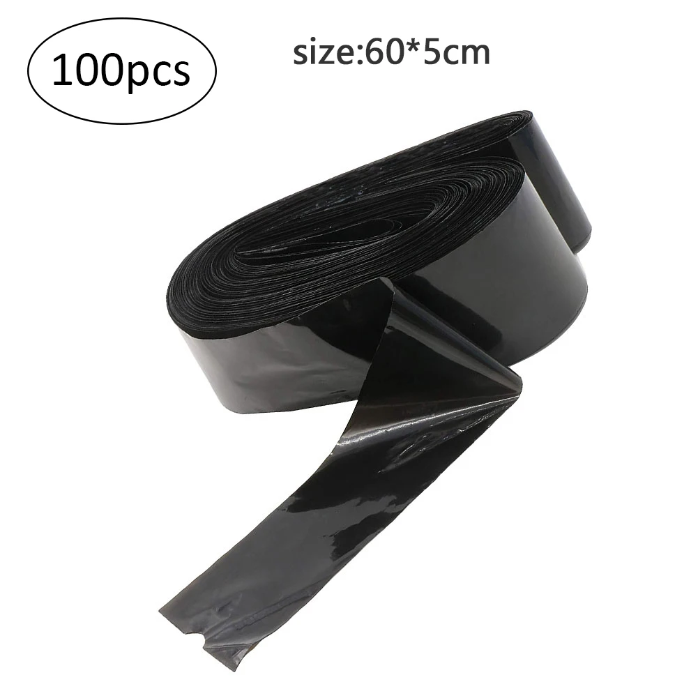 Fundas desechables para máquina de tatuajes, fundas para máquina de tatuajes, maquillaje permanente, práctico y sanitario, color negro, 100 Uds.