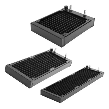 

P15 PC Water Cooling 12 Tubes Filler Hole Aluminum Radiator CPU Heat Sink