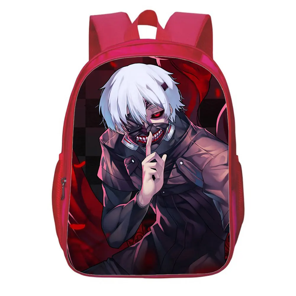 Anime Tokyo Ghoul Kids Backpack Sac For Teenager Children School Bags Cartoon Tokyo Ghoul Kaneki Ken Portable Bookbag Tot bag
