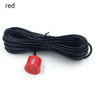 

Car Parking Sensor 22mm Radar Monitor Detector System Kit Monitor Reverse System Black Red White Silver