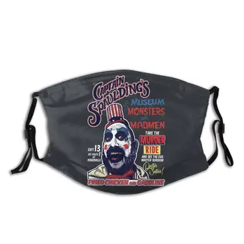 

Captain Spaulding's Non-Disposable Face Mask Monsters and Madmen Dust Mask Protection Respirator Mouth Muffle