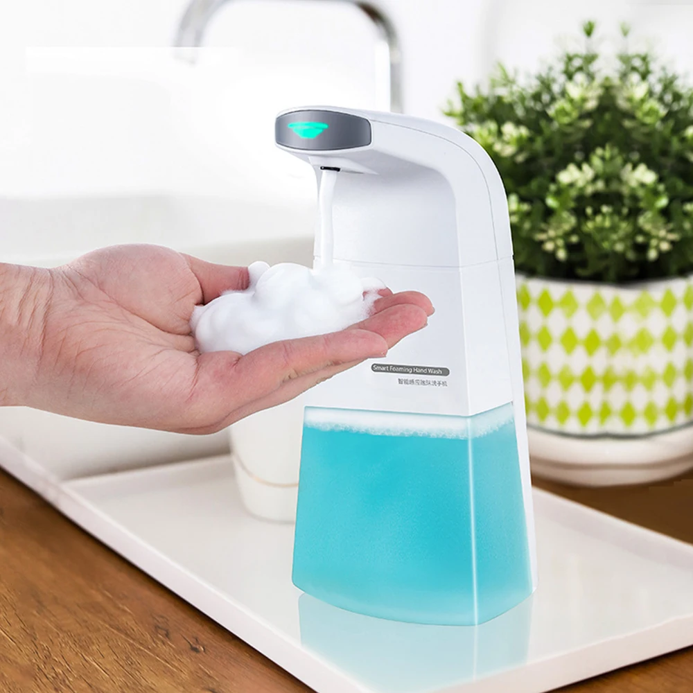

Automatic Induction Soap Foaming Washer Touchless Automatic Dispenser Infrared Sensor Foam Hand Washer For Smart Homes In Stock
