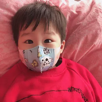 

Boy Girl Cotton Kid Smoke Mask Children's Mouth Mask Face Mask Pollution Mask Filter Mask New