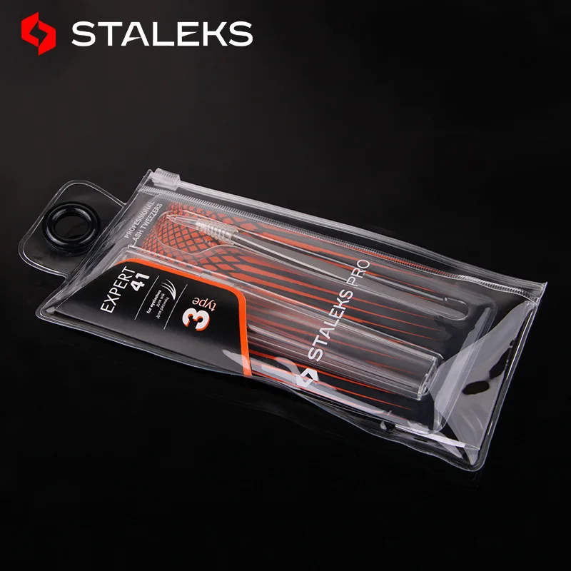 1pc STALEKS TE-41-3 High Quality Graft Eyelash Tool High Precision False Eyelash Tweezers Eyelash Makeup Assistance Tool 5
