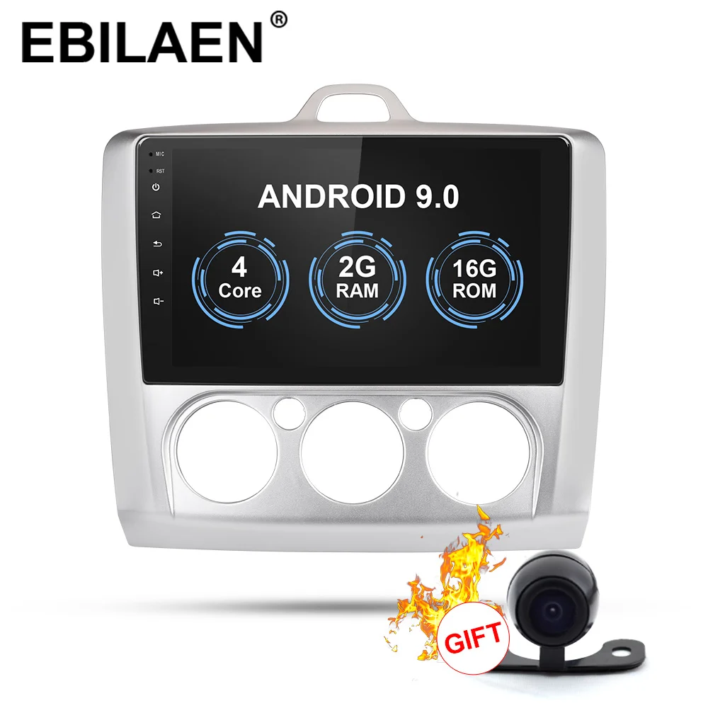 

Car Multimedia DVD Player For Ford Focus 2 MK2 2Din Android 9.0 Autoradio With Navigation GPS Stereo Radio Cassette Recorder