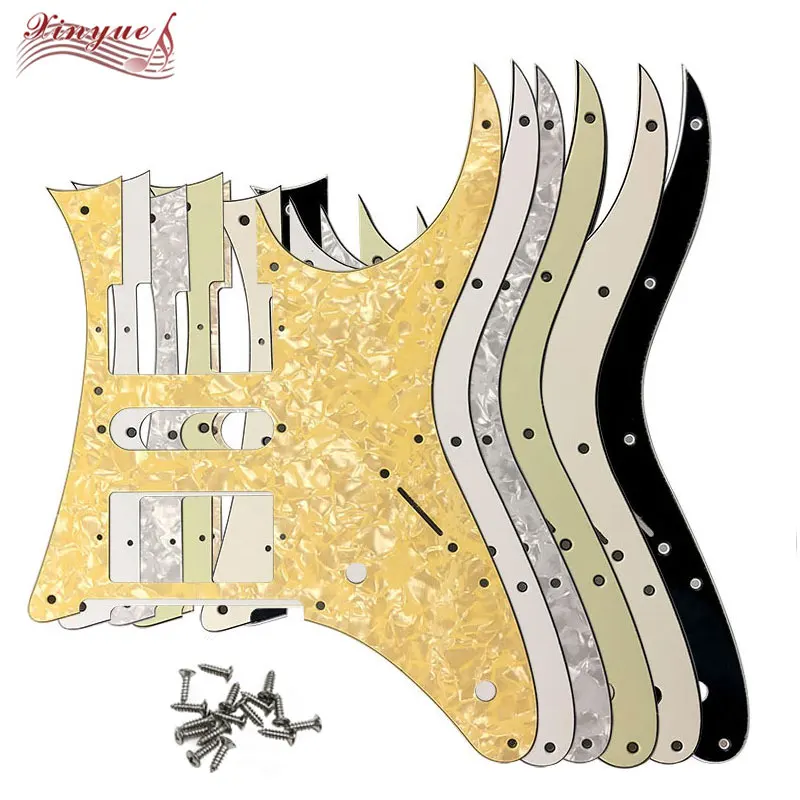 

Xinyue высококачественные запчасти для электрогитары-для Мите Ibanez RG750, Накладка для гитары, хамбакер, Накладка для царапин, много цветов