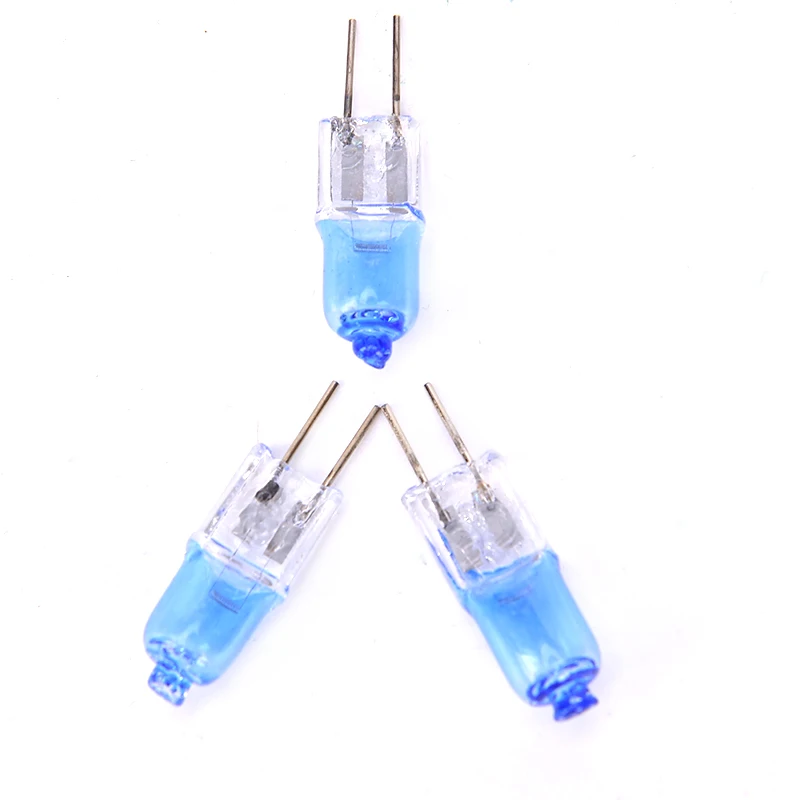 10 шт. галогенные G4 AC12V лампа Тип JC G4 галогенные Светильник лампы G4 база crystal Clear галогенная вставлены бусины кристалл лампы Высокое качество