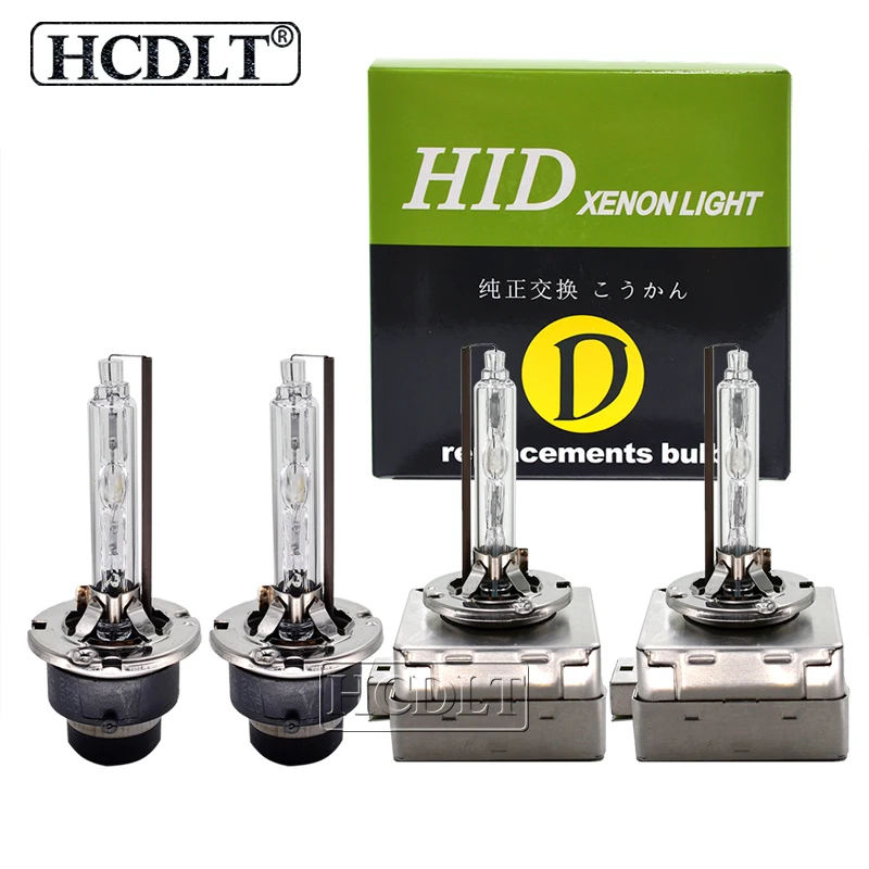 HCDLT 2 шт. Новинка 55 Вт D1S D3S D2S D4S 4300K 5000K 6000K 8000K Ксеноновые лампы для автомобильных фар