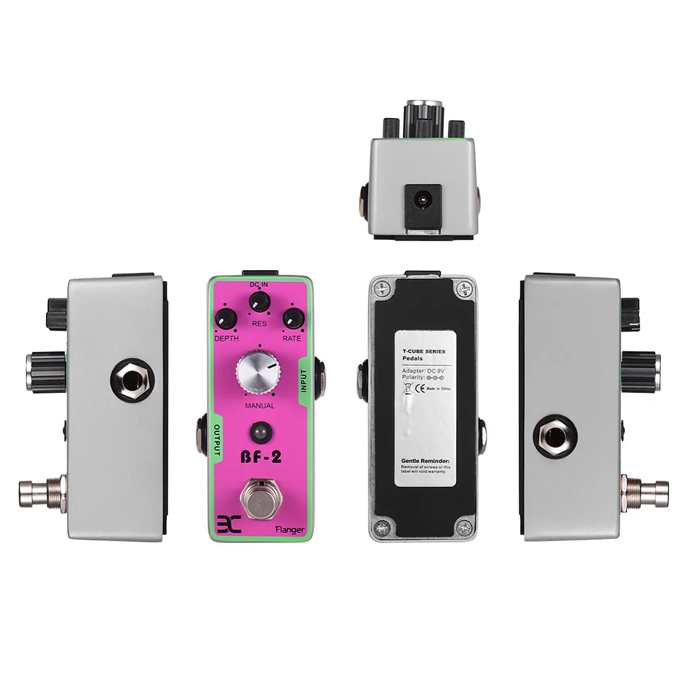 EX TC-41 Flanger BF-2 гитарный эффект педаль полностью металлический корпус настоящий обход профессиональные аксессуары для гитары