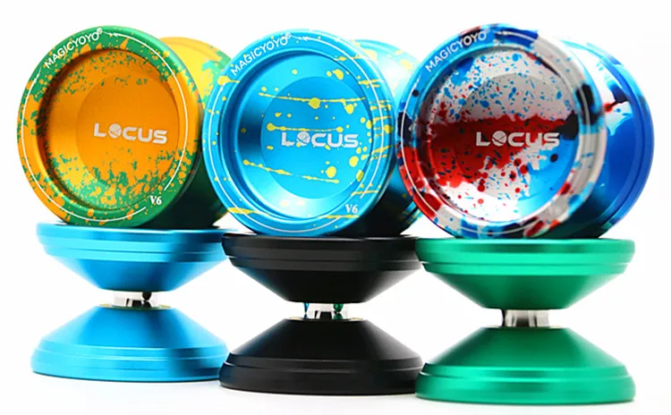 Волшебный йо-йо LOCUS V6 металлический нереагирующий ограниченный выпуск игрушки